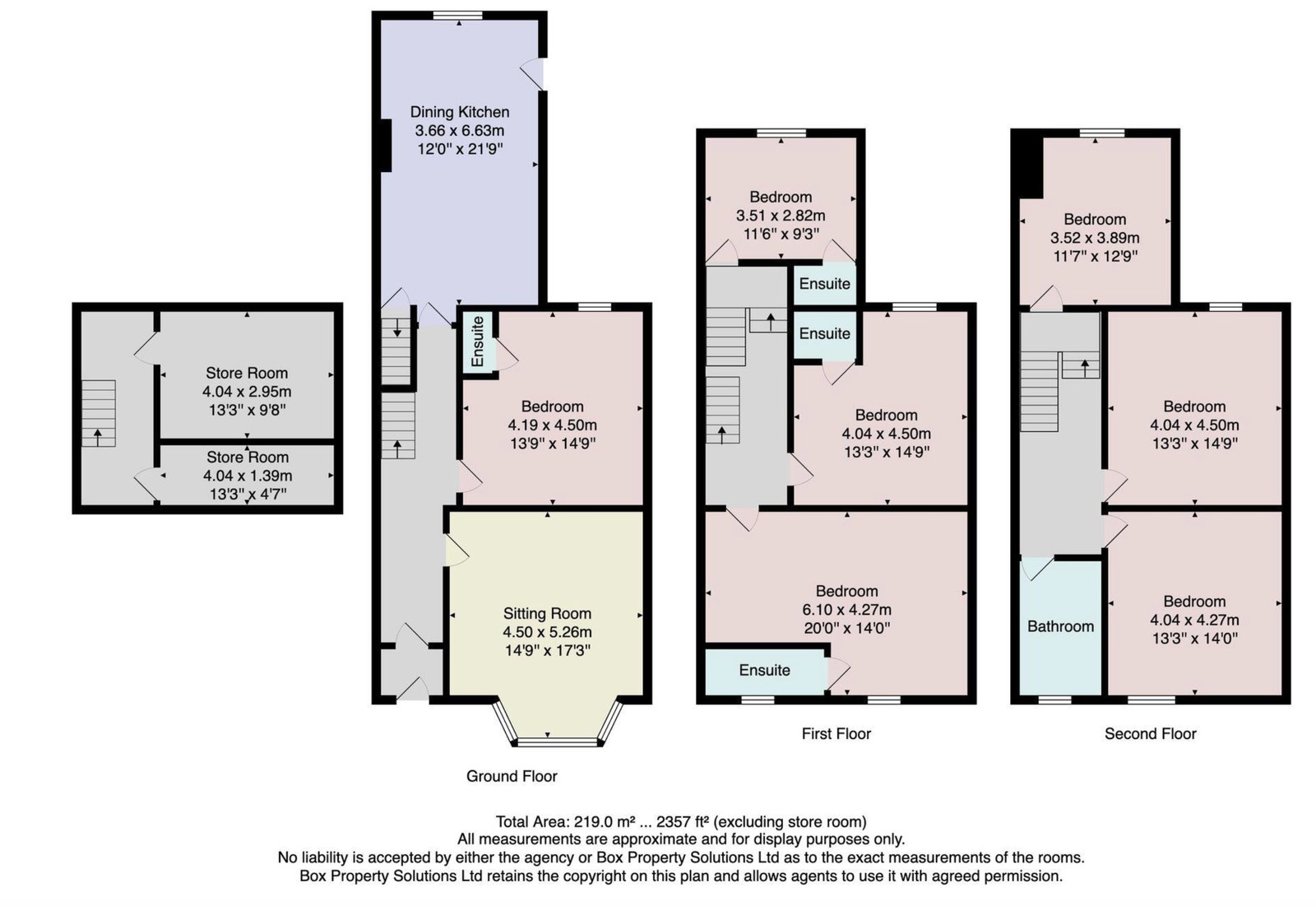 Floorplan of 7-bedroom group accommodation in Harrogate